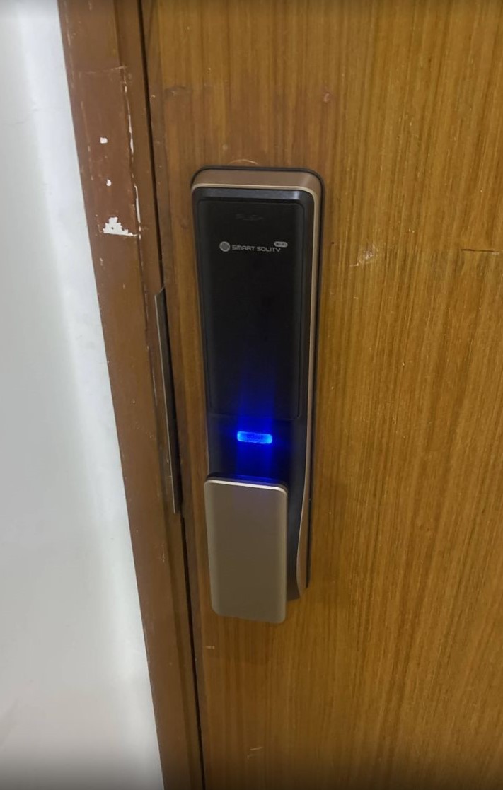 三星電子鎖, 開鎖, 換電子鎖